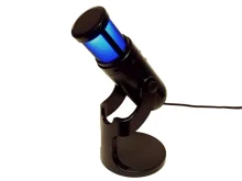Игровой микрофон для пк с RGB подсветкой — USB микрофон для стримов и записи, черный XTRIKE ME XMC-03