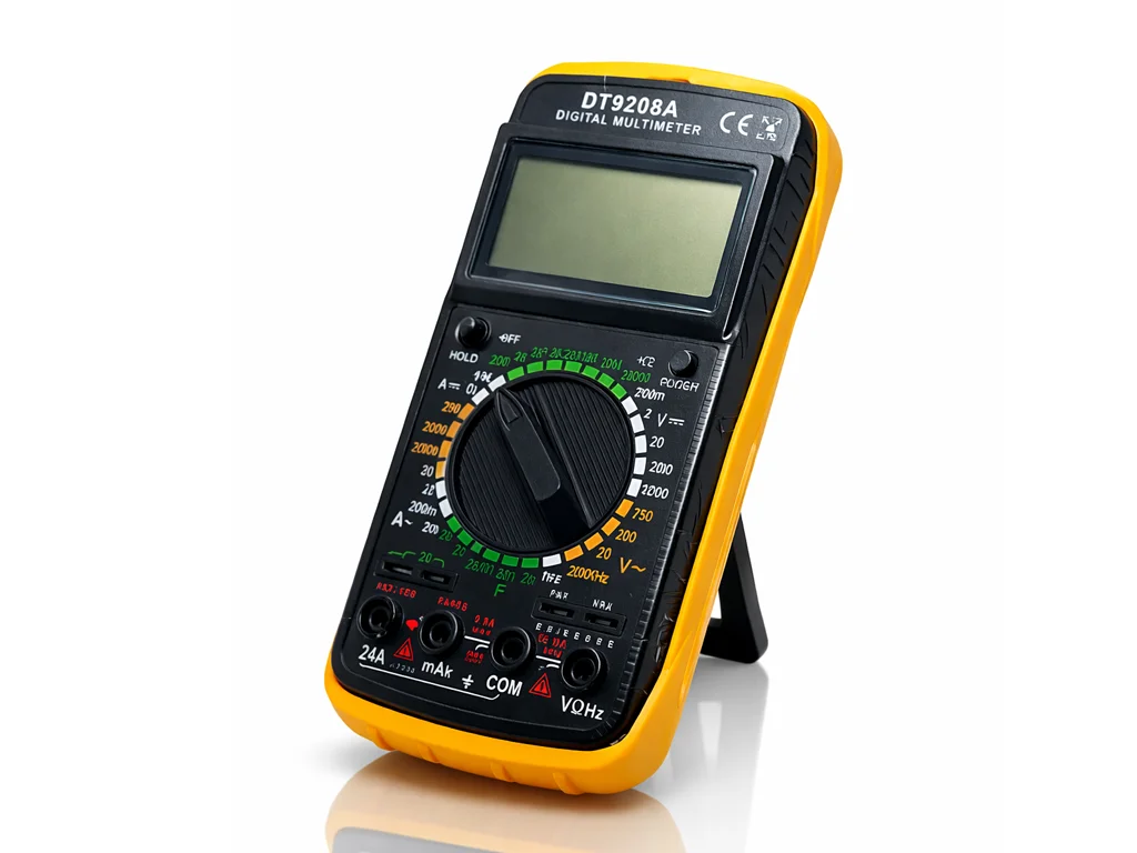 Цифровой мультиметр DT-9208A — тестер для измерений