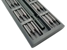 Отвёртка с 48 битами в металлическом футляре — купить набор для ремонта электроники | RIZNEVDIM