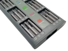 Отвёртка с 48 битами в металлическом футляре — купить набор для ремонта электроники | RIZNEVDIM