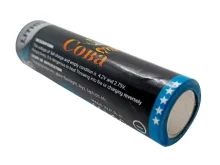 Акумулятор Li‑ion 18650 4.2V Black Coba — для ліхтарів та малопотужних пристроїв