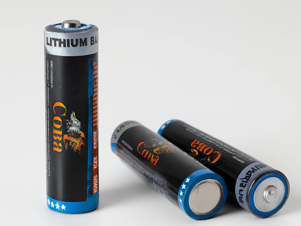 Акумулятор Li‑ion 18650 4.2V Black Coba — для ліхтарів та малопотужних пристроїв