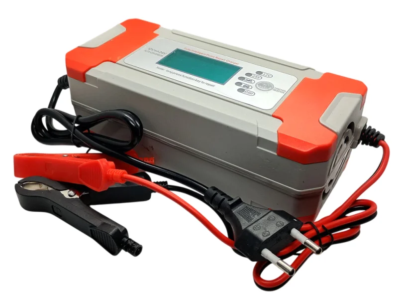 Зарядний пристрій 8А 12V/24V для авто — автоматична зарядка Lead-Acid (WET) AGM GEL