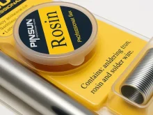 Недорогий електричний паяльник 60 Вт з чорною пластиковою ручкою — купити паяльник набір для пайки