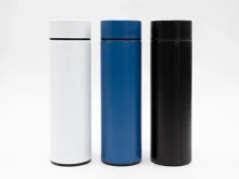 Умный термос 0.5 л с индикатором температуры, ситечком и сенсорным дисплеем — держит тепло 12 часов