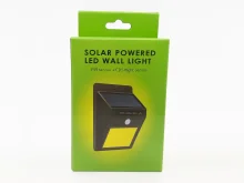 Вуличний ліхтар на акумуляторі з сонячною панеллю SH-1605 з датчиком руху — купити.