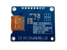 1.47" TFT IPS дисплей 172×320 ST7789 3.3V