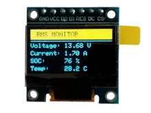 OLED дисплей 0.96" 128×64 для Arduino esp32 stm32
