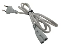 Сетевой кабель 1.2 м для бытовой техники (белый)