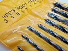 Свердло для дриля по дереву в наборі 8 шт (3–10 мм)