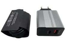 Адаптер живлення (зарядний пристрій) 35W з виходами USB-C та USB-A (з Power Delivery)