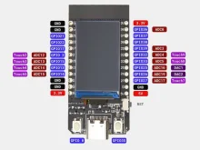 T‑Display ESP32 CH9102F 16MB з дисплеєм 1.14" ST7789 (Wi‑Fi + Bluetooth, USB‑C)