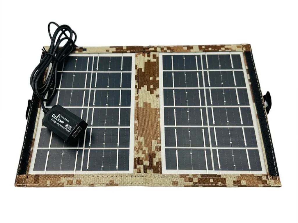 Складна сонячна панель CL-670 7W з USB