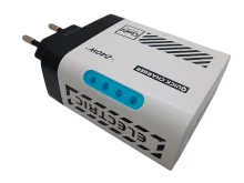 Адаптер (зарядка) на 5 пристроїв одночасно (3×Type‑C + 2×USB).