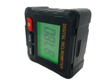 Электронный угломер с лазером (2 линии) — цифровой уровень и транспортир 2-в-1