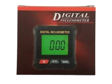 Электронный угломер с лазером (2 линии) — цифровой уровень и транспортир 2-в-1