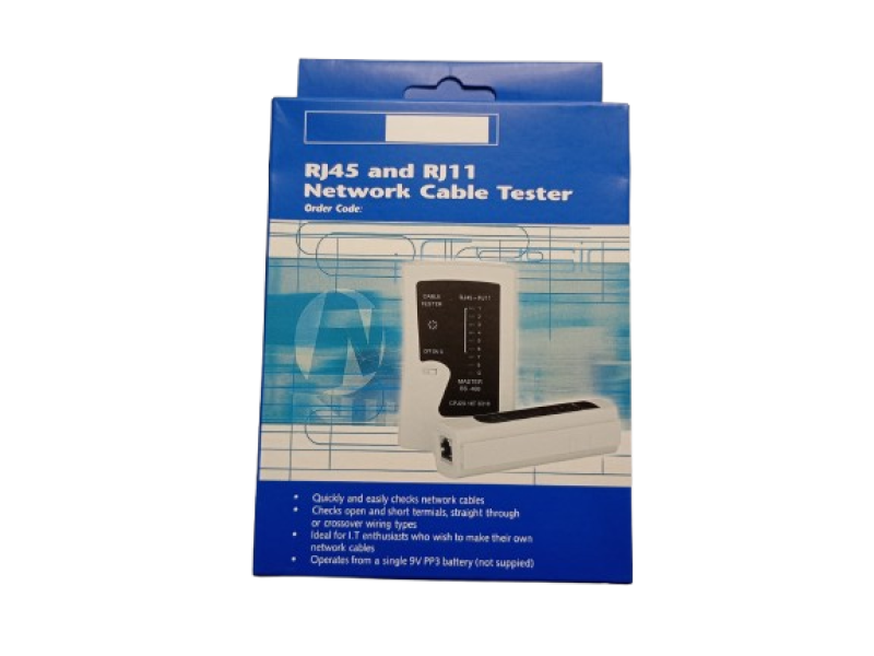 Тестер сетевых кабелей NS-468 — найдет обрыв и ошибку обжима