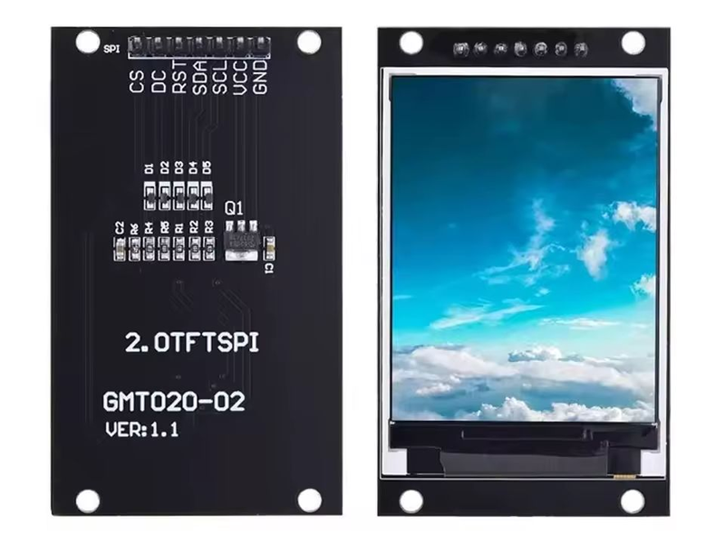 Дисплей 2.0" LCD IPS SPI интерфейс ST7789V 240x320