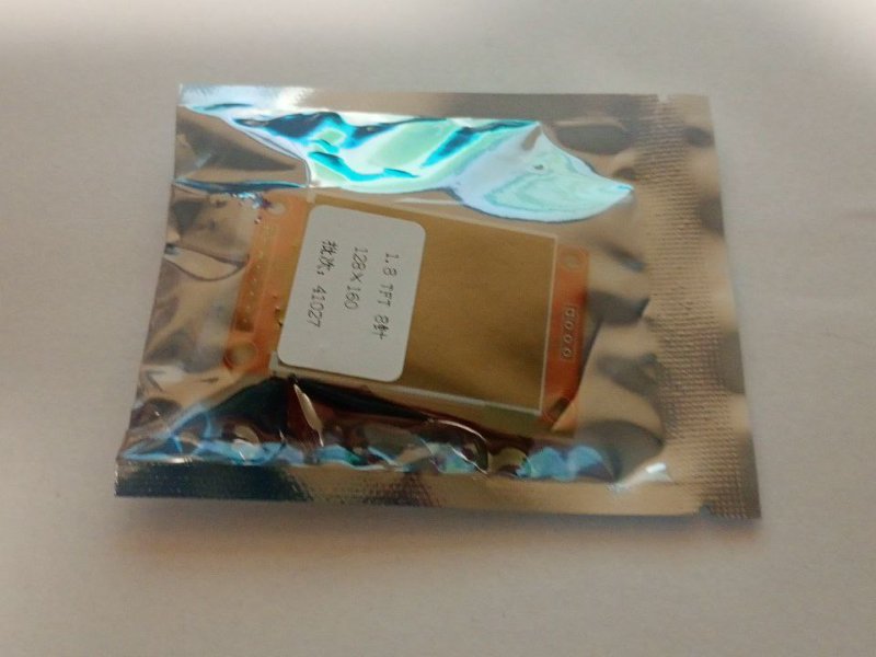 Дисплей 1.8" TFT LCD SPI интерфейс 128х160 / SD-Card