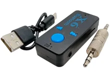 Bluetooth ресивер BT-X6 для колонок и авто | Беспроводной AUX адаптер