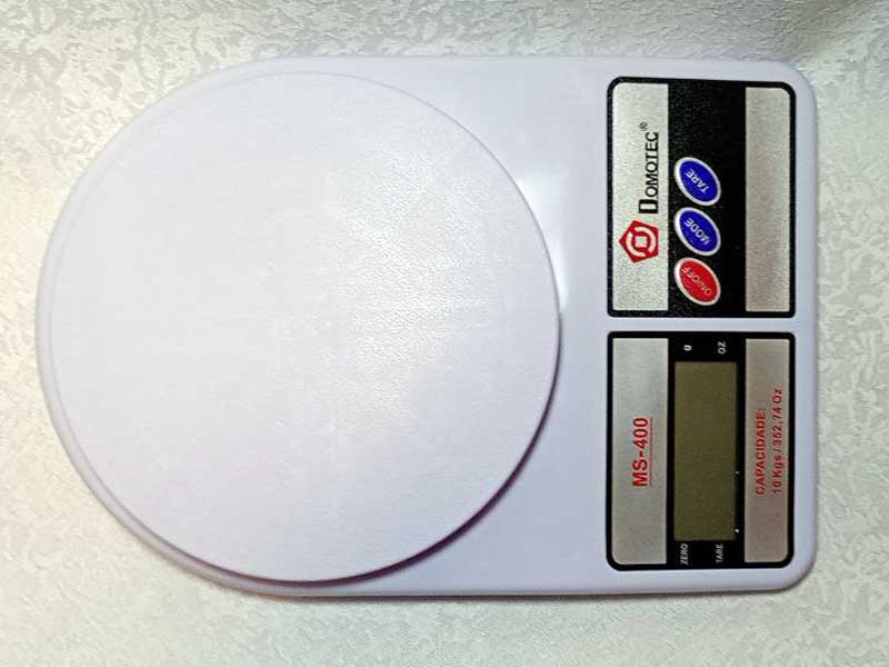 Кухонні ваги Domotec MS-400 до 10 кг | Електронні ваги для кухні з точністю 1 г