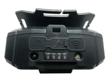 Налобный фонарь на аккумуляторе 18650 HC 617 COB с сенсором и режимом RED/BLUE WARNING