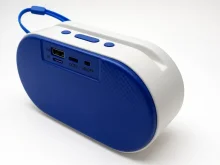 Портативна Bluetooth-колонка L-003 із підставкою для телефону та підсвічуванням — міні-акустика для дому та прогулянок