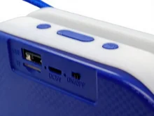 Портативна Bluetooth-колонка L-003 із підставкою для телефону та підсвічуванням — міні-акустика для дому та прогулянок