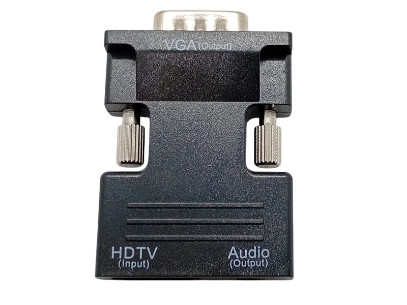 Конвертер HDMI-VGA OUT — адаптер HDMI у VGA з аудіо, Plug&Play
