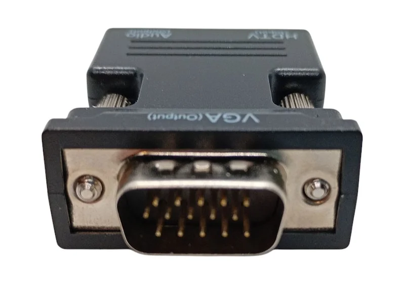 Конвертер HDMI-VGA OUT — адаптер HDMI в VGA с аудио, Plug&Play