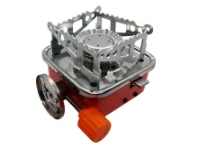 Газовая туристическая плита с пьезоподжигом, под цанговый баллон 220 г