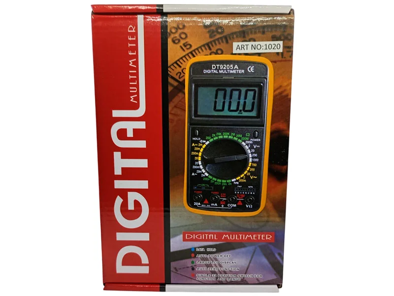 Мультиметр DT-9208A цифровий — купити тестер для дому та авто в Україні | RIZNEVDI